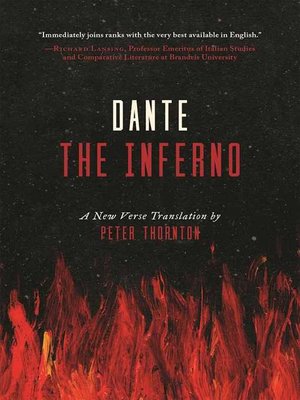 cover image of The Inferno: a New Verse Translation
